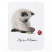 Merry Kittymas babydeken