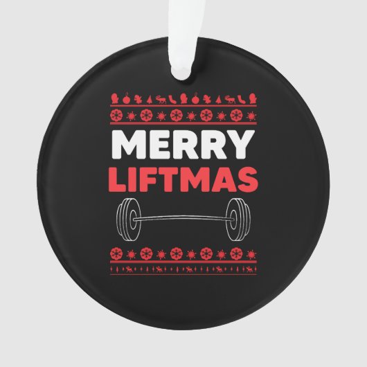 Merry Liftmas - Weightlifter Noël (devant)