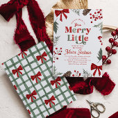 Merry Little Baby Shower Invitation