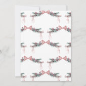 Merry Little Baby shower Kaart (Achterkant)