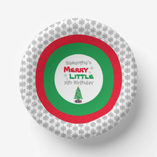 Merry Little Birthday Papieren Kommen