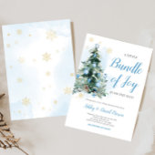 Merry Little Bundle of Joy Baby shower Kaart