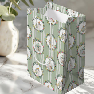 Merry Little Christmas Baby shower Gift Bag Medium Cadeauzakje