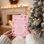 Merry Little Christmas Party Invitation