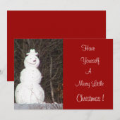 Merry Little Invitation (Devant / Derrière)