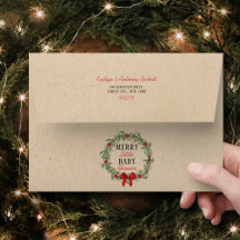 Merry Little KerstBaby shower