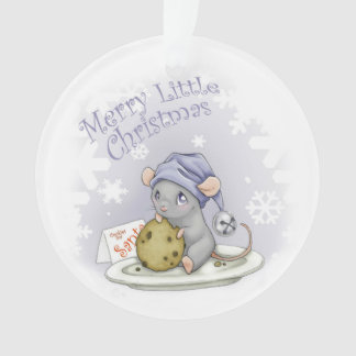 Merry Little Kerstmis Mouse Ornament