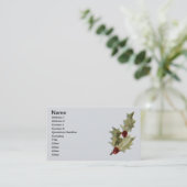 Merry Little Kerststopking Visitekaartje (Staand voorkant)