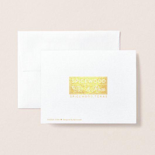 Merry Little Texas KerstNote Kaart (Met envelop)