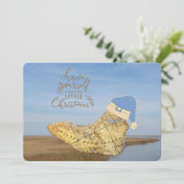 Merry Lowcountry Christmas Hilton Head Island Kaar Feestdagenkaart (Staand voorkant)