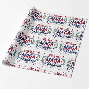 Merry Maga Christmas Cadeaupapier