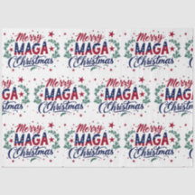 Merry Maga Christmas Tissue Paper