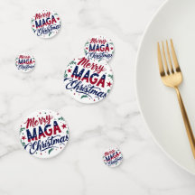 Merry Maga Kersttafel Confetti