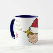 Merry Maga Trump Christmas Mug (Devant gauche)