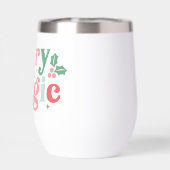 Merry Magic - Kleurrijke vakantietypografie (Achterkant)