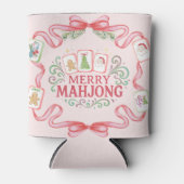 Merry Mahjong | Christmas Blikjeskoeler (Voorkant)