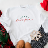 Merry Mama Script-sweatshirt Trui