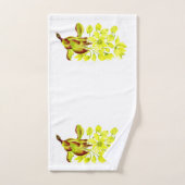 'Merry Maples' sur un ensemble de serviettes de ba (Serviette à main)