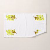 'Merry Maples' sur un ensemble de serviettes de ba (Serviette à main)