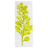 'Merry Maples' sur un sac cadeau pour vin (Dos)