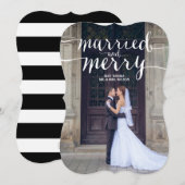 MERRY & MARIÉ | CARTE PHOTO VACANCES (Devant / Derrière)