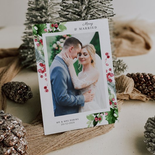 MERRY & MARRIED | faire-part de mariage 