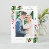 MERRY & MARRIED | faire-part de mariage  (Debout devant)