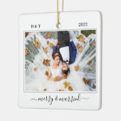 Merry & Married Ornament (Links)