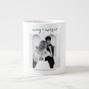 Merry & Married - Persoonlijke Kerst voor Jonggehu Extra Grote Beker