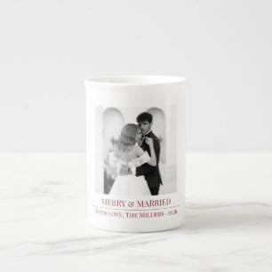 Merry & Married - Persoonlijke Kerst voor Jonggehu Porselein Kop