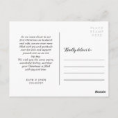 Merry & Married Wedding Fotocollage Briefkaart (Achterkant)