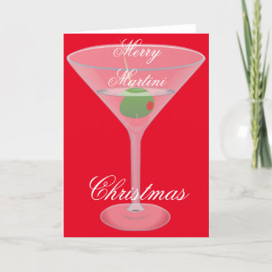 Merry Martini Christmas Thunder_Cove Feestdagen Kaart