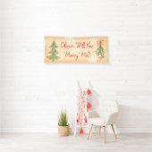 "Merry me" huwelijksvoorstel Pun Banner (Insitu)