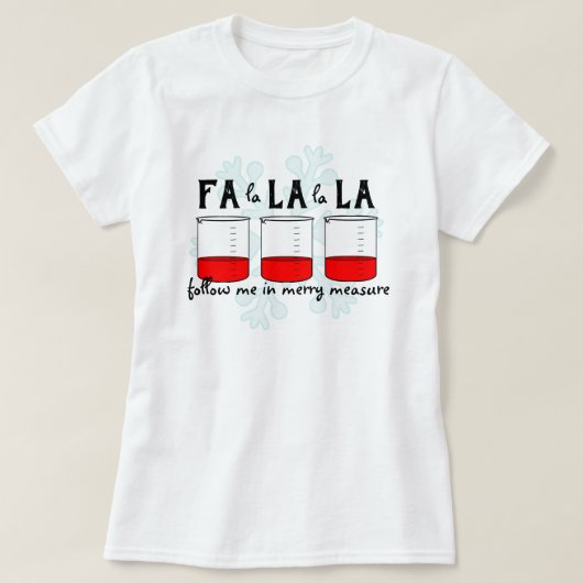 Merry Measure Beaker Shirt (Design voorkant)