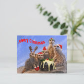 Merry Meerkats Briefkaart (Staand voorkant)