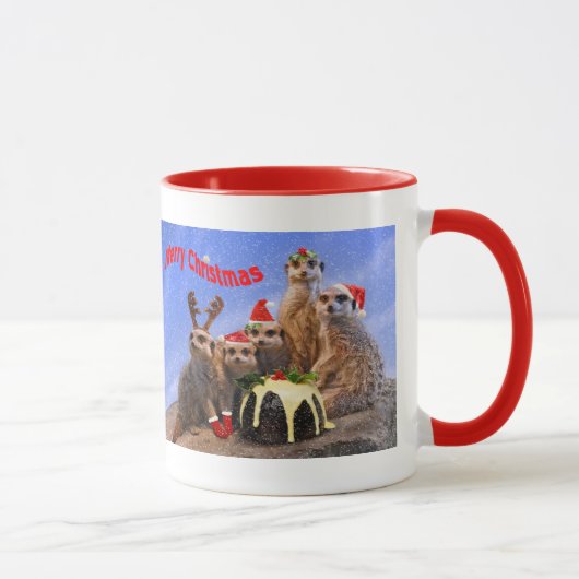Merry Meerkats Mug (Droite)