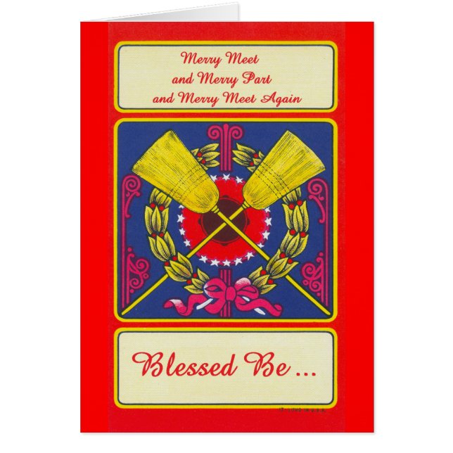 'Merry Meet - Blessed Be' (Voorkant)