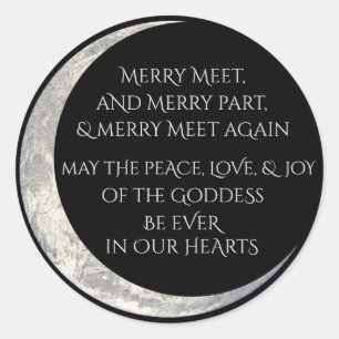 Merry meeting en Merry part sticker