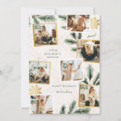 Merry Memories 7 foto Kerst Kaart (Voorkant)