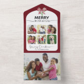 Merry Memories 7 foto's in één Kaart (Binnen)