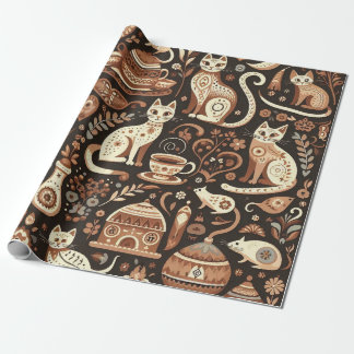Merry Meows Cadeaupapier