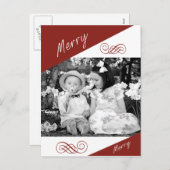 Merry, Merry - briefkaart (Voorkant / Achterkant)