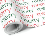 Merry Merry Cadeaupapier (Rol Hoek)