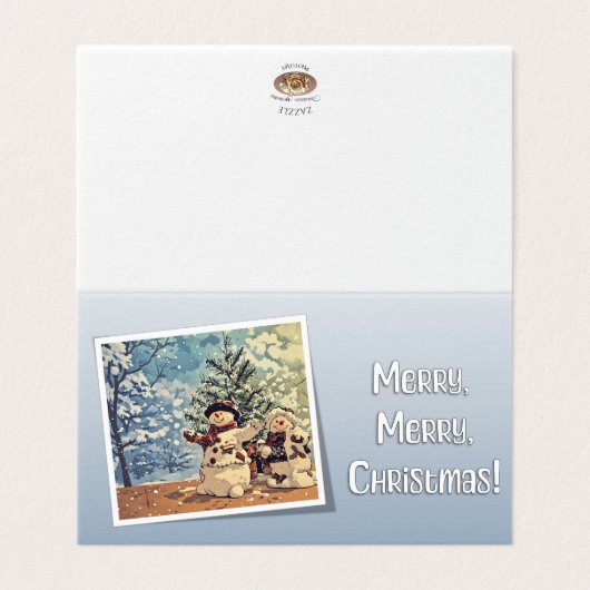 Merry, Merry Christmas! (Outside Unfolded)