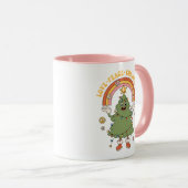 Merry Merry Christmas - Wees groovy en helder Mok (Voorkant rechts)