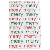 Merry Merry Medium Cadeauzakje (Achterkant)