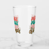 Merry Merry Merry kersttypografie Glas (Links)