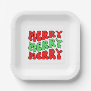 Merry Merry Merry Papieren Bordje