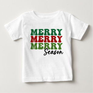 Merry Merry Season - Retro Holiday Art