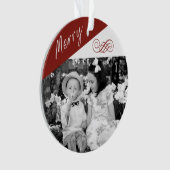 Merry, Merry, sierbloem Ornament (voorkant)